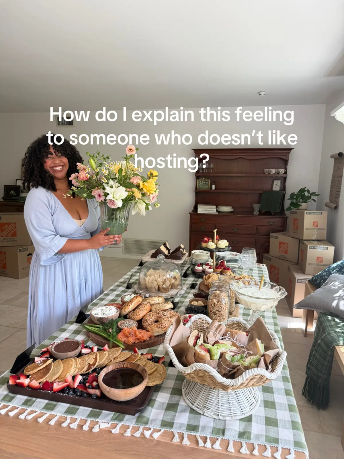 All I’ve ever wanted!! #hosting #homemaking #blackgirltiktok 