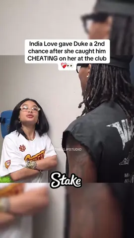 India Love gave Duke a 2nd chance after she caught him CHEATING on her at the club  ❤️‍🩹👀 #indialove #dukedennis 