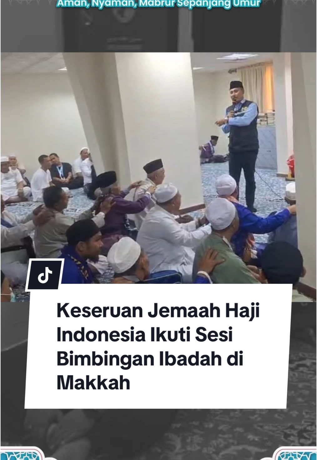 Jemaah senang, petugas bahagia. Sehat-sehat ya, Pak, Bu... Mabruur.  Bagi jemaah haji Indonesia yang membutuhkan informasi atau  butuh bantuan seputar Penyelenggaraan Ibadah Haji 1446 H/ 2025 M dapat menghubungi nomor telp +966503500017 #Haji2025  #sukseshaji2025 #senyumjemaahhaji #hajimabrur