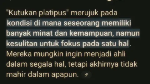 Relate,but bukannya pendidikan indonesia mengajarkan untuk ahli dalam segala hal ya?bingung,semuanya serba nanggung #kutukanplatypus #nanggung  #CapCut 