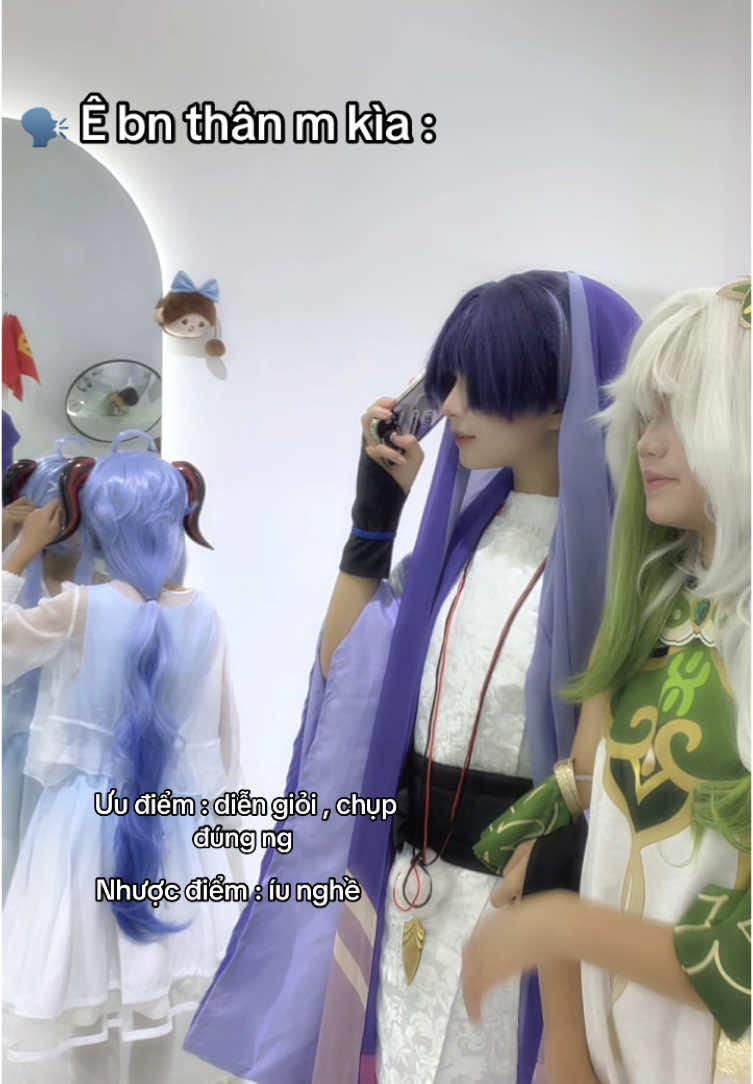 Hơi íu nghề chút:))@Nhân Vật Phụ @Bống bé #cosplay #cosplayer #xh #xuhuong #GenshinImpact 