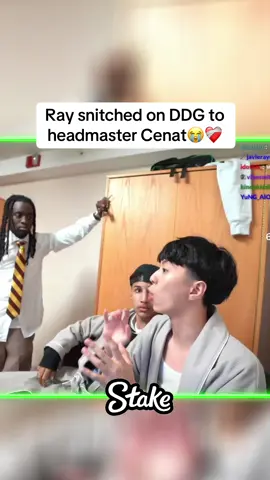 Ray snitched on DDG to headmaster Cenat  #Kai #kaicenat #twitch #fyp #viral #amp #streameruniversity kai cenat streamer university #tylil #reggie #ddg #zias #blou #agent00 #streameruniversity #thestreameruniversity #wendy #wendyortiz #ray #rayasianboy 