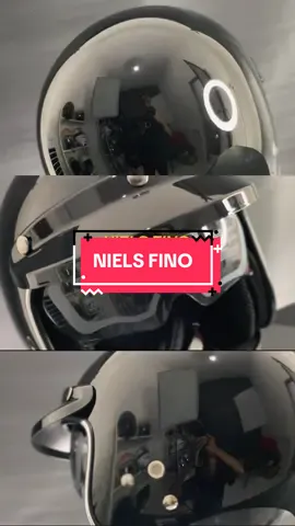 Helm bogo fino yang cocok untuk motor vespa juga ada nih #helmkeren2025 #NielsIndonesiaOfficial #helmhariankekinian #nielsfino 
