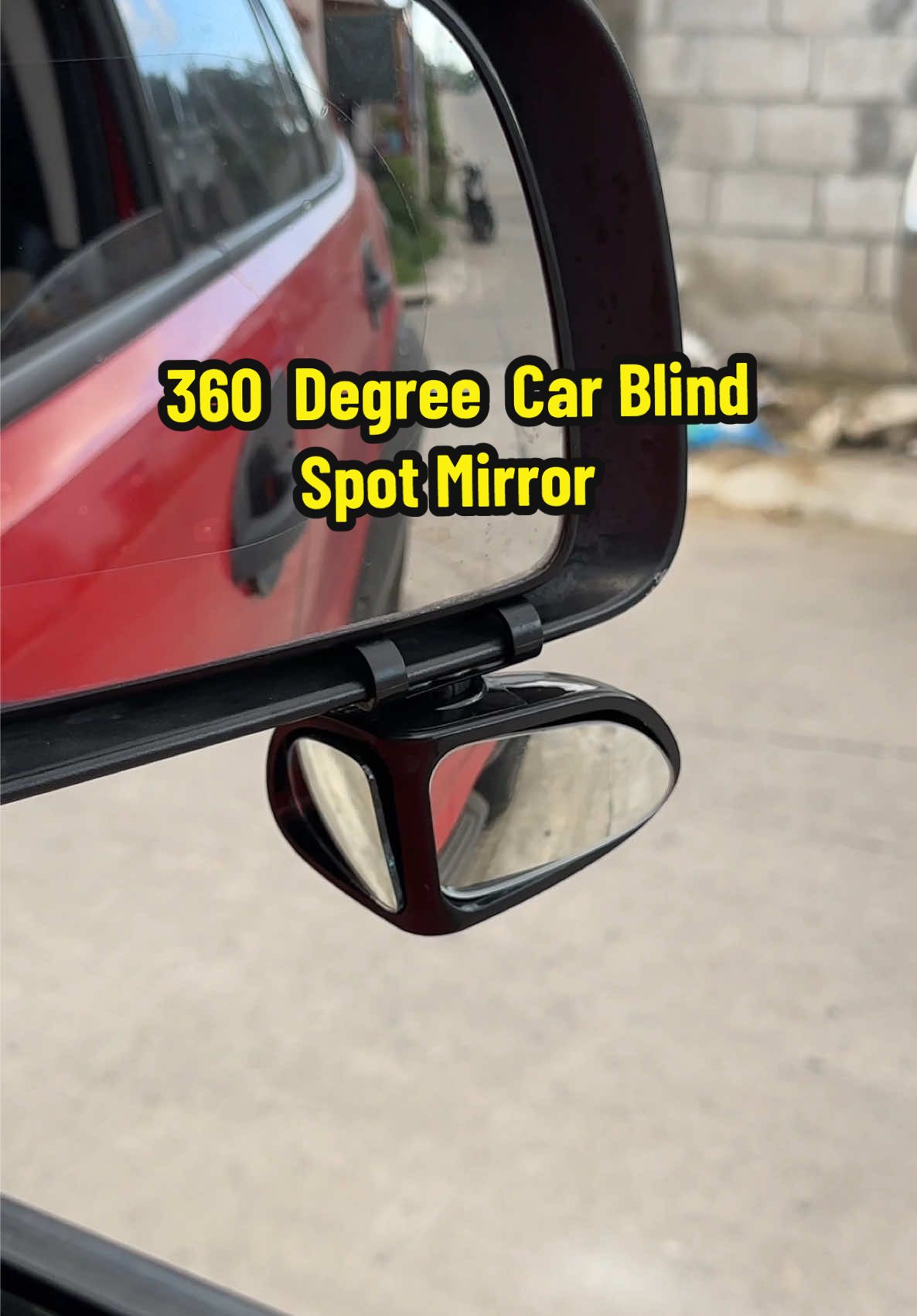 Mas malawak na ang matatanaw mo sa likod ng sasakyan kapag meron ka nitong 360 degree blind spot mirror 🚘 #blindspotmirror #sidemirror #safetymirror #wideanglemirror #adjustablemirror #wideangleblindspot #caraccessories #carmirror #motorcyclemirror