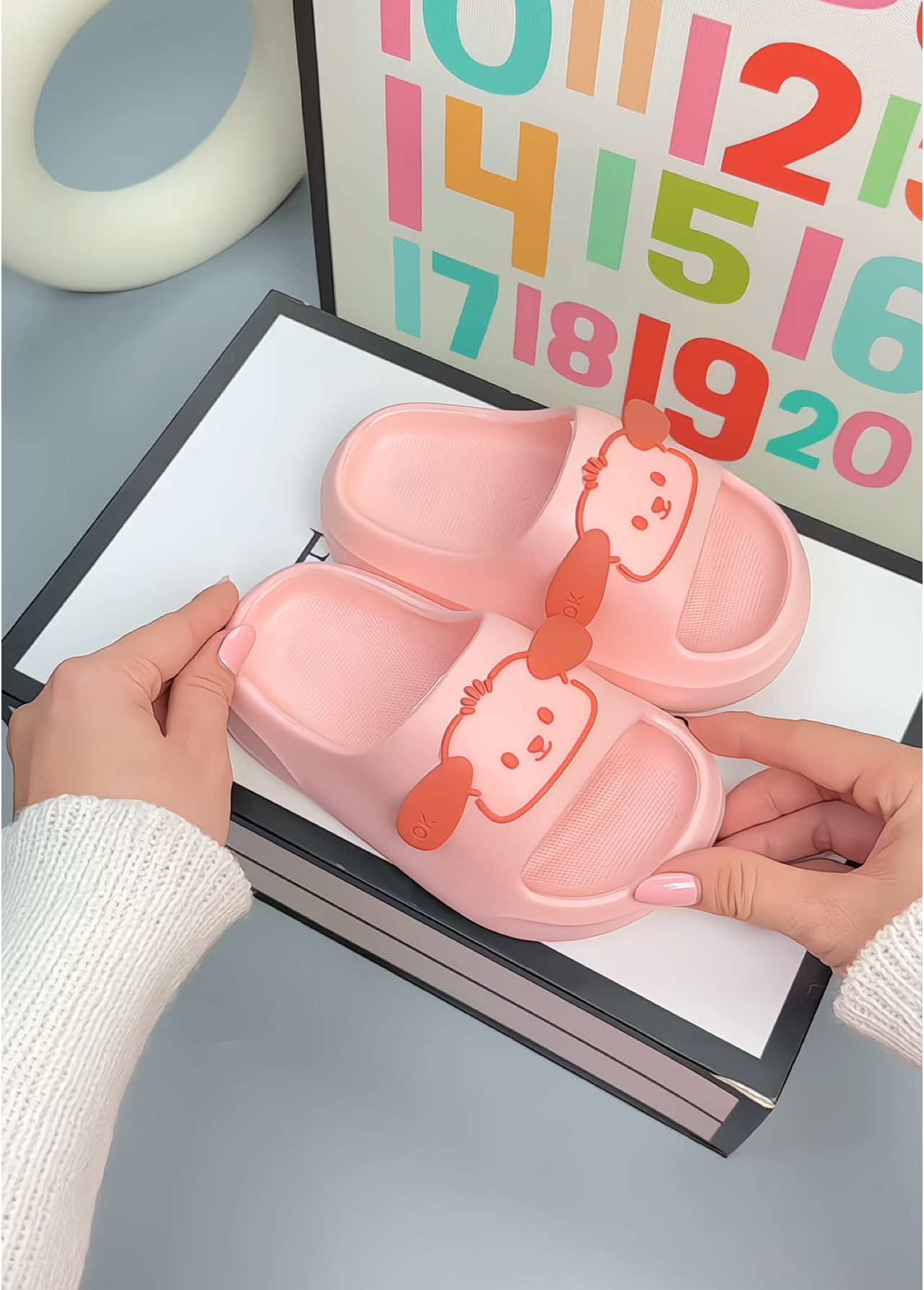 Dép Lê Trẻ Em Sticker Dễ Thương #achakids #deplechobe 