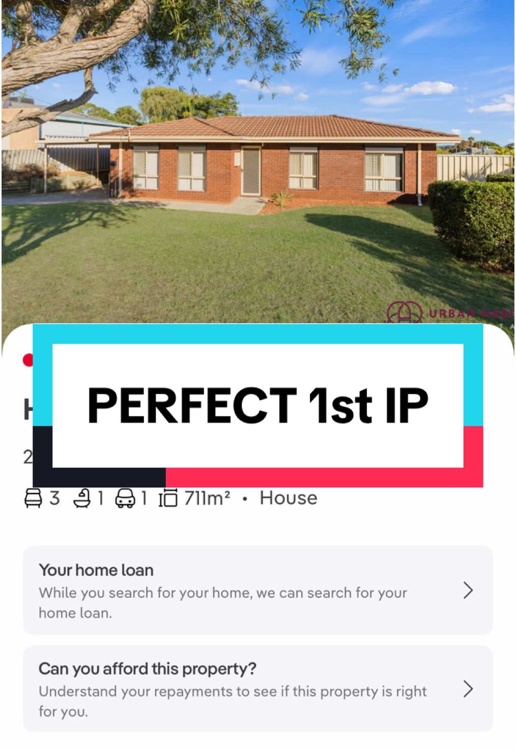 Perfect 1st investment property for cashflow and capital growth   Book a free 1:1 to learn more #property #realestate #propertyinvesting 
