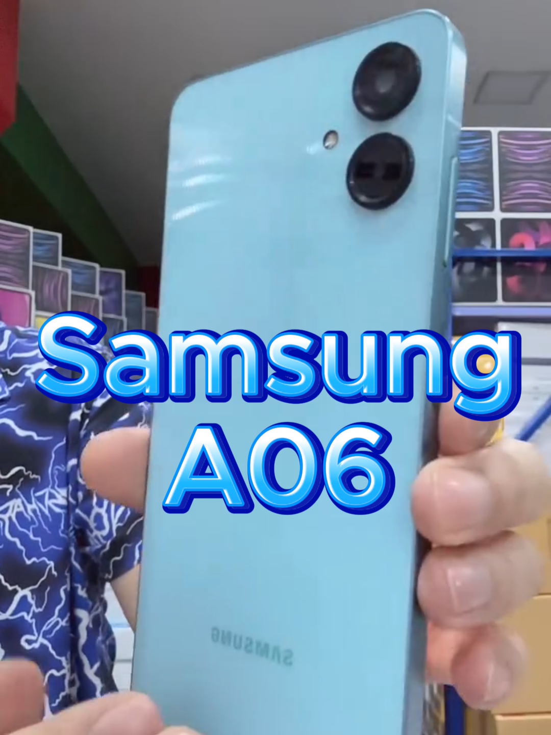 Galaxy A06  สมาร์ทโฟนคุณภาพดีเร็วแรง ชาร์จไว ปลอดภัยด้วย Auto Blocker ป้องกันมิจฉาชีพได้แค่คลิกเดียว  มาพร้อมกล้องที่คมชัด ที่ถ่ายภาพสวยทุกมุมมอง  พร้อมแบตเตอรี่ขนาดใหญ่ใช้งานได้ยาวนานและมีประสิทธิภาพ เหมาะกับทุกไลฟ์สไตล์ในการใช้งาน #นินจาโอม #มือถือ #มือถือราคาดี #สมาร์ทโฟน