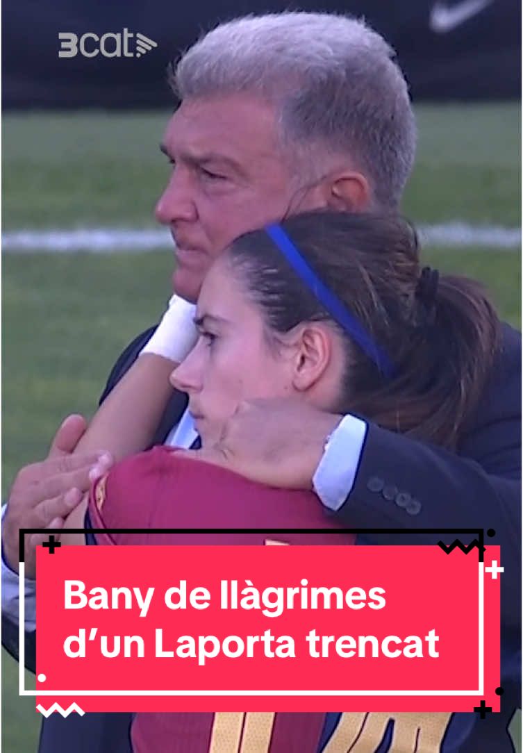😭 Les llàgrimes de Joan Laporta després de la derrota a la final de la Women’s Champions League