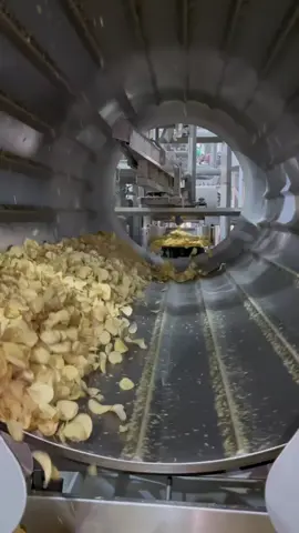 How potato chips are Made in Factory 