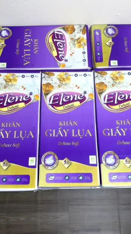 Giấy rút đa năng Elene 4 lớp mềm mịn #giaydanang #giayruttreotuong #elene 
