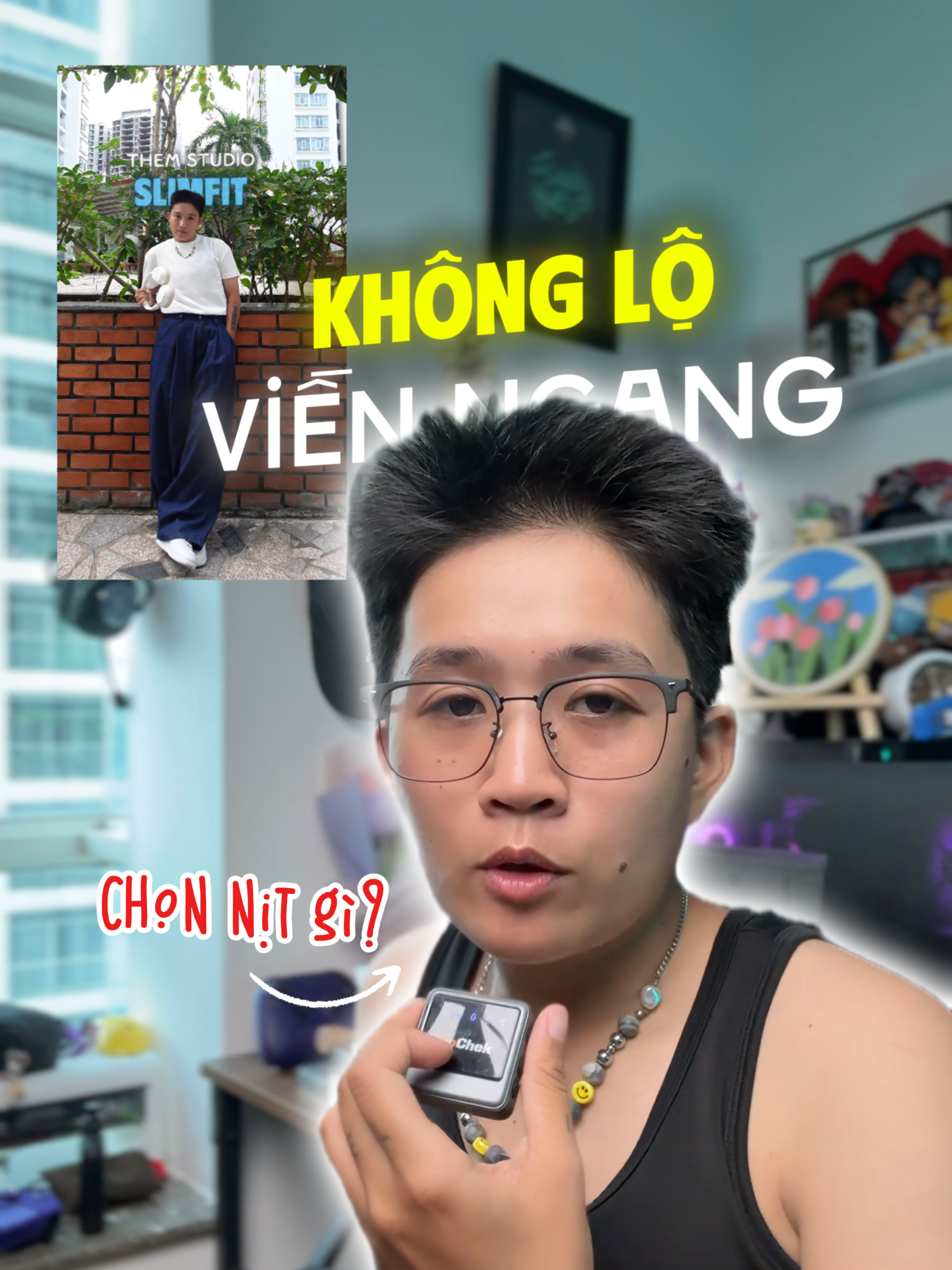 Làm sao để ngấn ngang áo nịt ko bị lộ: Mang áo nịt Nguyễn Nguyên i #ngocduong2802 #transguy