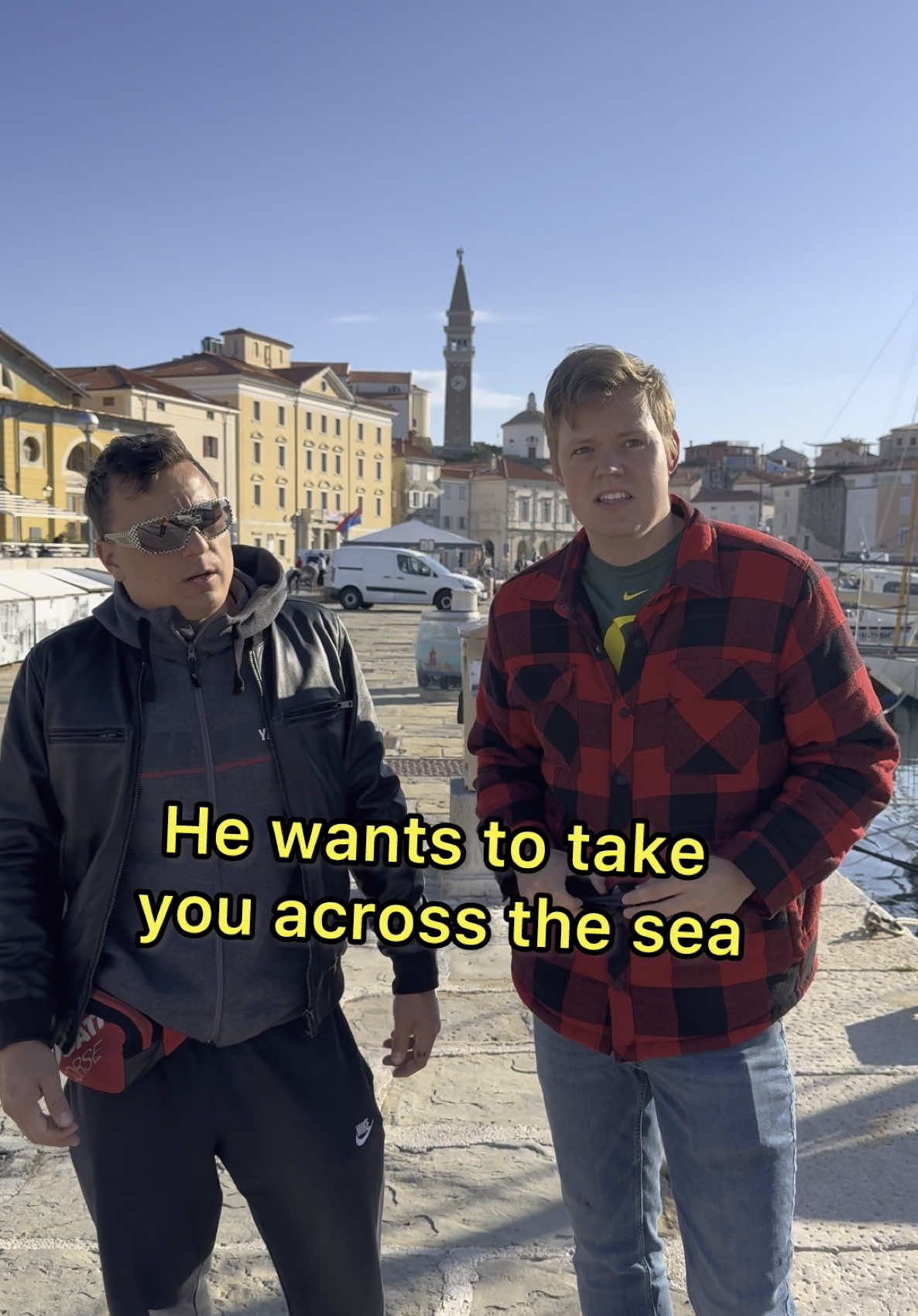 Boats are leaving every day all summer from Croatia and Slovenia!  Check out @@Benetke.comfor a good deal.