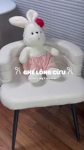 #ghelongcuu #ghetrangdiemdecor #ghedecor #chauunbox #xuhuong 