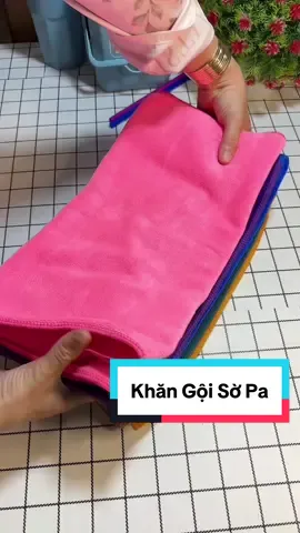 Combo 5c khăn gội đầu spa mềm mịn thấm nước khổ 35-75cm #hongquangiadung097 #khăn #khangoi #khangoidau #khangoidauspa 