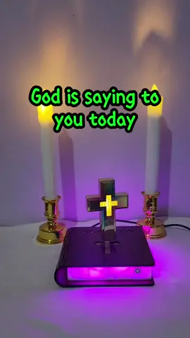 God is saying to you today 