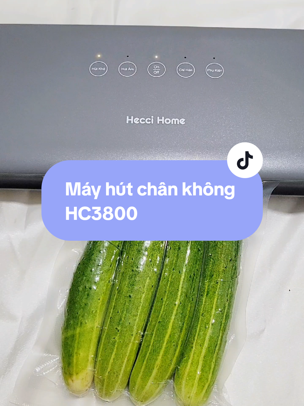 Máy hút chân không HC3800 #review #dogiadung #mayhutchankhong #mayhutchankhongkhongkentui #heccihome #HC3800 #fyp 