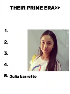 THEIR PRIME ERA>> #janellasalvador #juliabarretto #lizasoberano #nadinelustre #kathrynbernardo #kathniel #jadine #lizquen #fyp #trending #primeera 