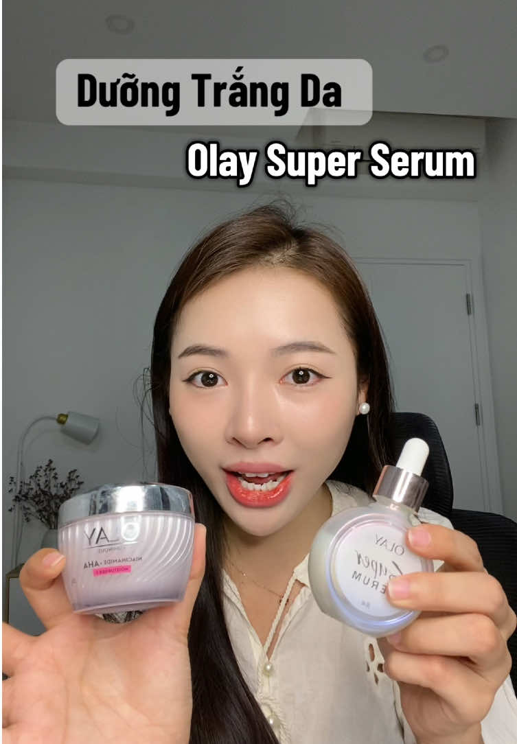 Dưỡng Trắng Da mặt hiệu quả #xuhuongtiktok #xuhuong #reviewlamdep #viral #skincare #skincareroutine #duongtrang #duongtrangda #duongtrangdamat #kemduongtrangda #serumduongtrang #olay #olaythailand #olaysuperserum #olayskincare #myphamchinhhang #vananhonni 