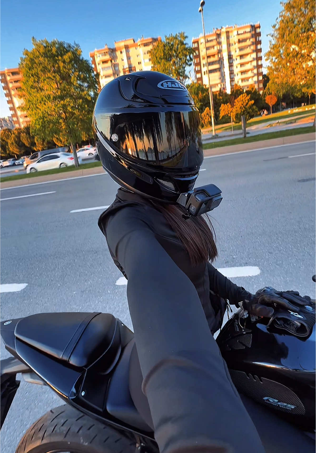 🖤 #bikergirl #fyp #motorcycle #creatorsearchinsights 