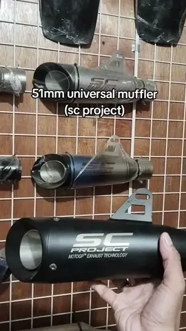 51mm universal muffler (sc project)#fyyyyyyypppppppp #muffler 