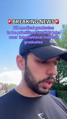 Doctors who graduated from UK medical schools are set to have priority over specialty training positions in the NHS over international medical graduates (IMGs) - what do you think? #medstudent #medschool #nhs 