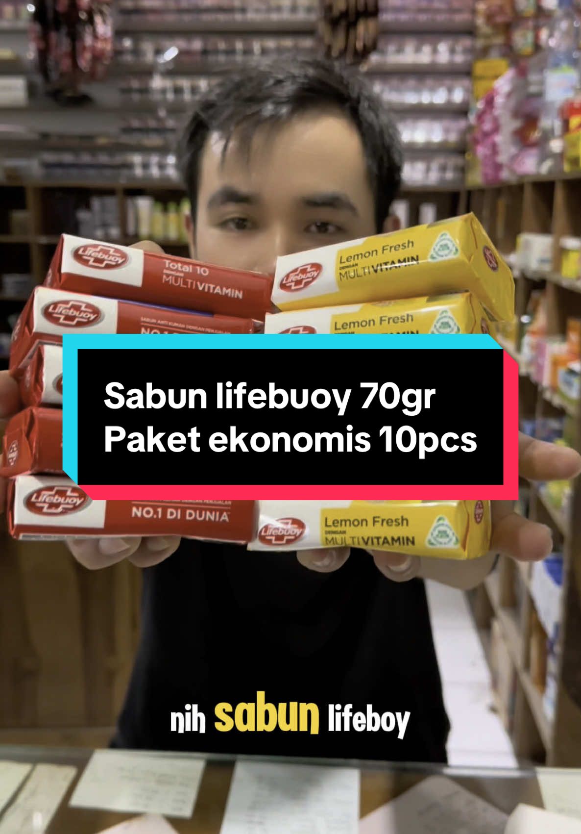 Sabun lifebuoy 70gr 10pcs #sabunmandi #sabunlifebuoy #lifebuoy #promo #wibgajian #satukontentiaphari 