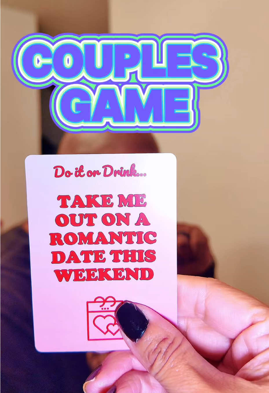 Replying to @Faith ✨| Date & Travel Content Couples game night just got interesting—whether you’re feeling romantic or a little naughty, this card game has all the right questions to reconnect and laugh together. Perfect for a fun night in #GameNight #coupleshumor #couplesgamenight #datenightideas #datenightathome 