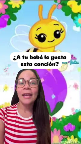 A tu bebé le gusta esta canción? #abejitachiquitita #terapiadelenguaje #speechtherapy 