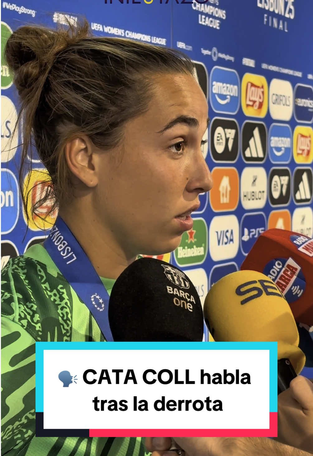 🗣️ CATA COLL hace balance tras la derrota: 📲 @Ángel B. Gallardo  #fcbarcelona #fcb #barça #barcelona #barçafans #barçaontiktok #barçafemenino #uwcl #fyp #parati