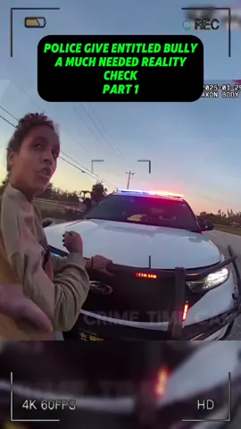 Police give entitled bully a much needed reality check #police #policeoftiktok #fyp #cops #policeofficer 