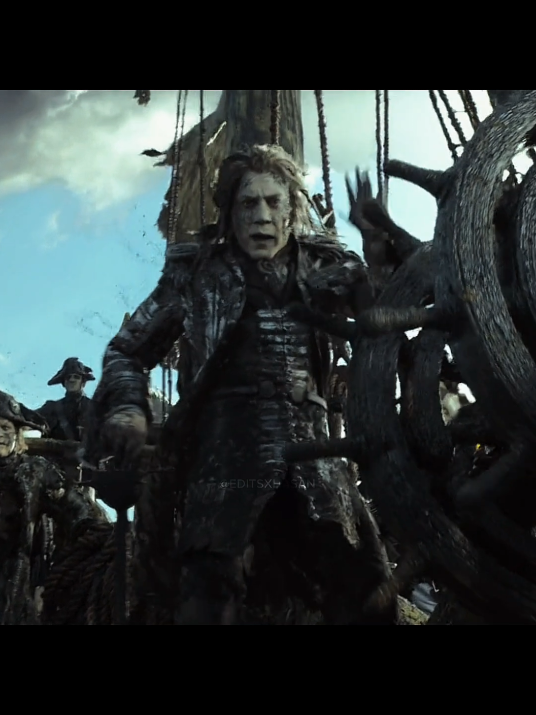The strongest of the series  #captainjacksparrow #piratesofthecaribbean #salazar #captainsalazar 
