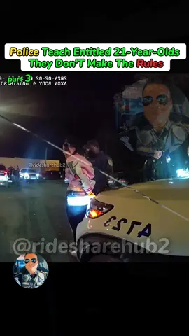 Police teach entitled girl they don't make the rules part 3 #police #policeofficer #bodycam #copsoftiktok #cops 