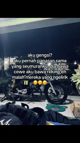 Takut di jambret ya #rxking #rxkingindonesia #rxking135cc #fyp #2tak 