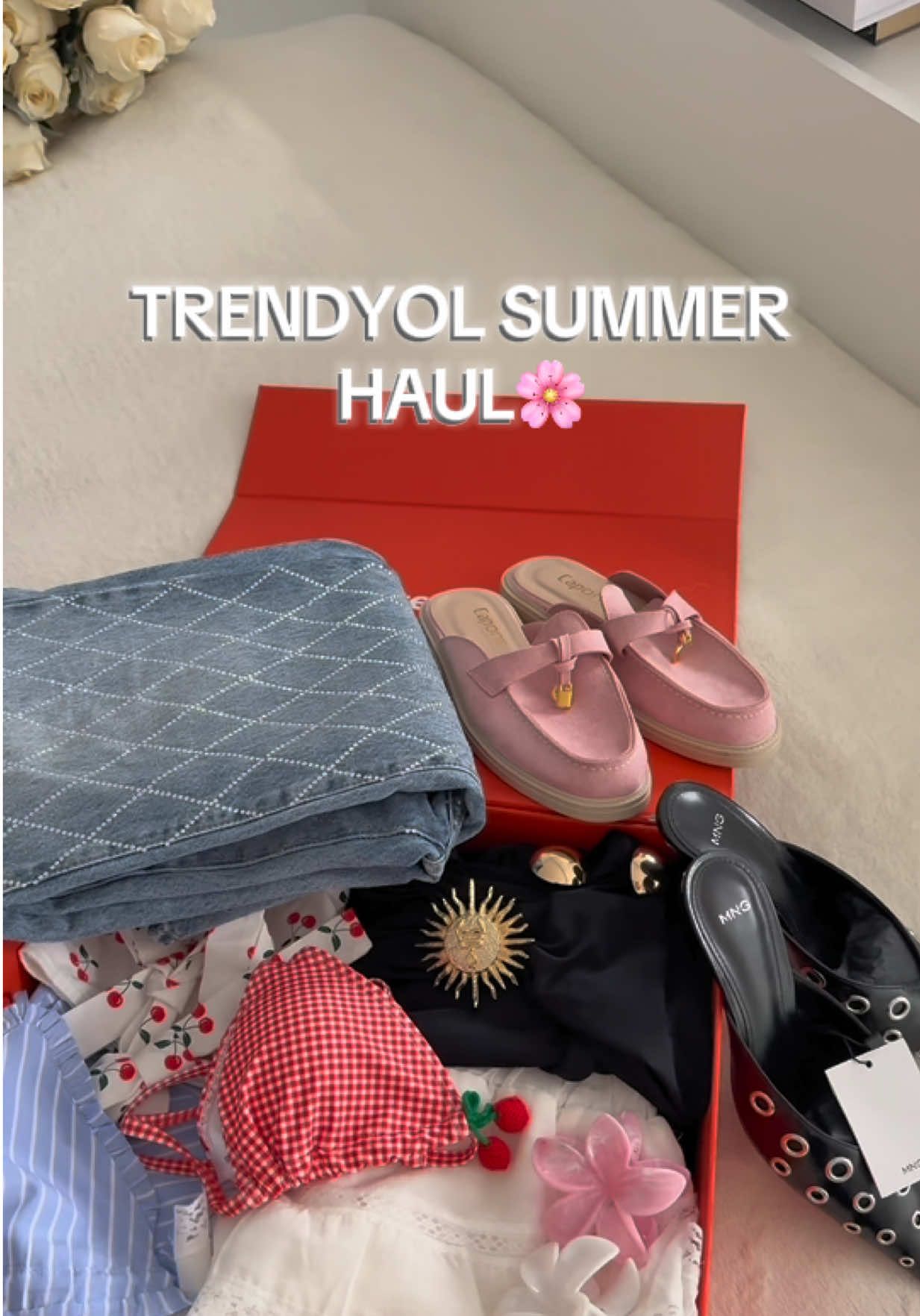 Trendyol summer haul🌸 Link in bio / on story #unboxing 