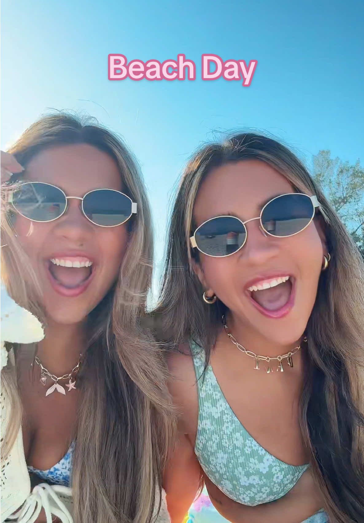 Beach Day 🐠🌊✨💙🌞  #beachvibes #beachday #florida #floridalife #fy #fyp #explore #twins #foodtiktok #mamamia 