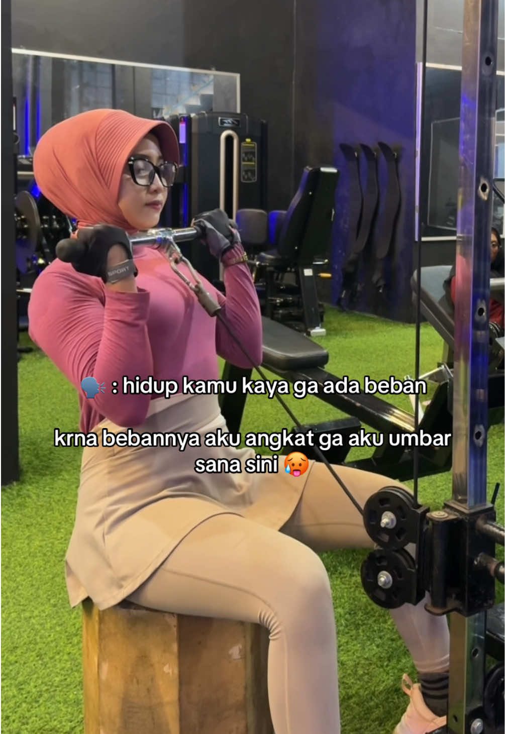 #gymmotivation #bahagia #bulking #otot #pemula 