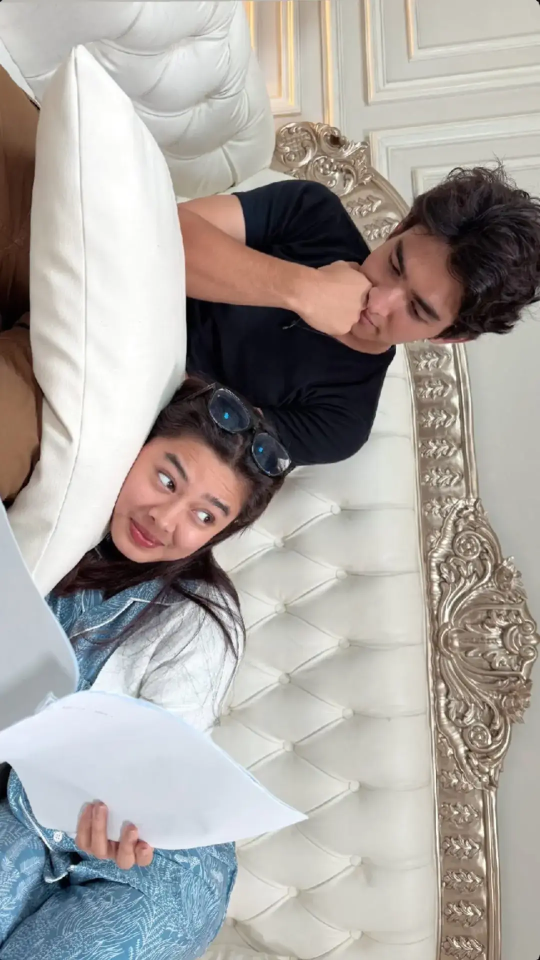 🌚 @Aqeela Aza Calista @HV  #asmaragenz #sinetronsctv  #harryvaughan #aqeelacalista 