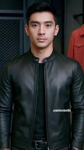 jaket kulit pria keren  #guncang66specialgajian #jaketkulit #jaketpria 