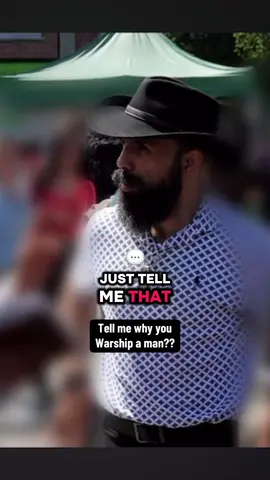 Tell me why you warship a man??  #christain #muslim ##usa🇺🇸##unitedkingdom🇬🇧##foruyou##viralvideos##videos