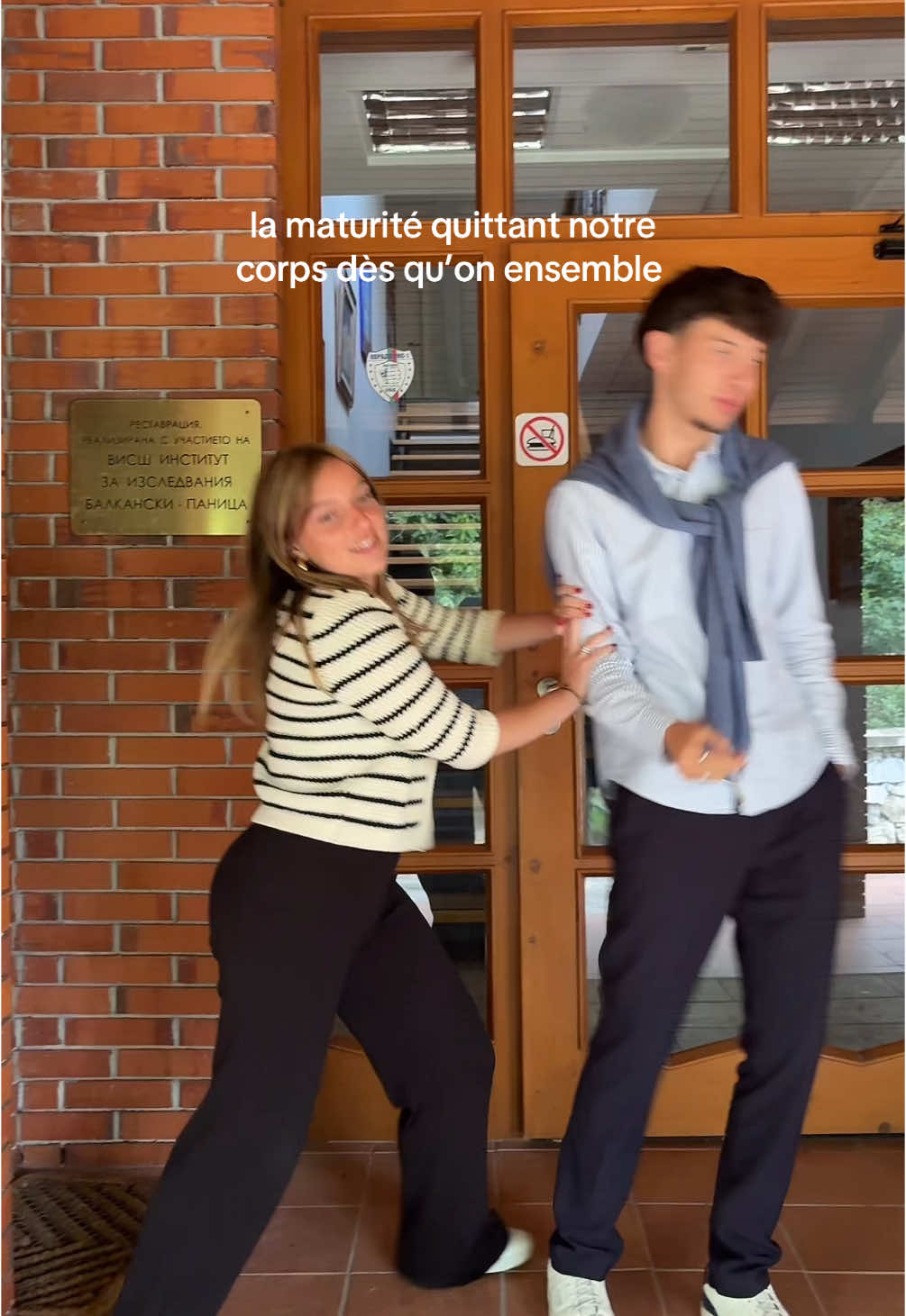 *est ensemble                        sorry mathis @clemforissier #fyp #drole #copines #TikTokFashion 