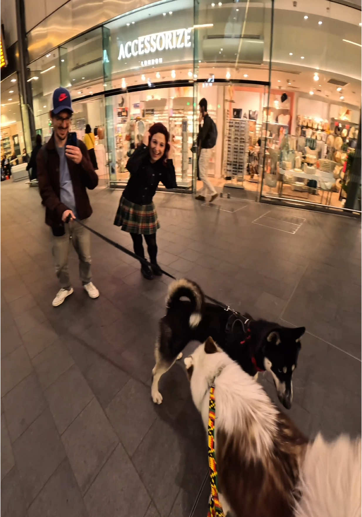 Interactions with my dog!! #husky #dogs #fyp #foryou #viral #pets #famous #londonbridge #dog 