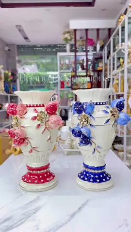 bình hoa sứ đính hoa nổi 3D – Nét chấm phá tinh xảo cho không gian sống đẳng cấp #buaanlanhmanh #vietnam #hoangdecortion #xuhuong #decoration #buaanlanhmanh❤❤ #giadinh #binhhoa 