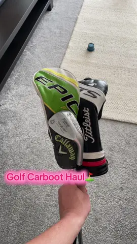 Sunday Carboot Golf Haul #golf #carboot 