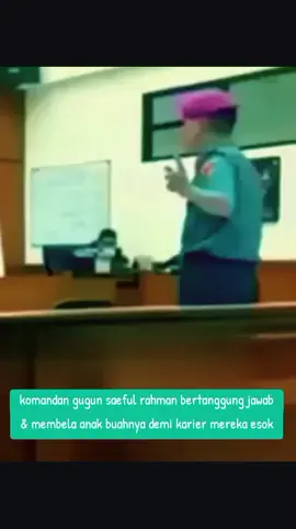 sosok komandan bertanggung jawab#tni #tnial #marinir #marinir_indonesia #pengadilanmiliter #oditurmiliter #mabesal #fyppppppppppppppppppppppp 