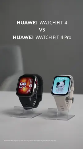 HUAWEI WATCH FIT 4 Pro vs  HUAWEI WATCH FIT 4 two amazing devices, but only one perfect fit for you! 😎 Watch our full comparison and find out which is right for you! 🚀 #HUAWEIWATCHFIT4 #HUAWEIWATCHFIT4PRO #FashionActive