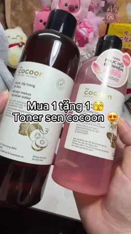 Mê đồ skincare nhà @Cocoon Vietnam qá 😙😍💓 #taytrangquocdan #toner #skincare #goclamdep #review #muataitiktok 