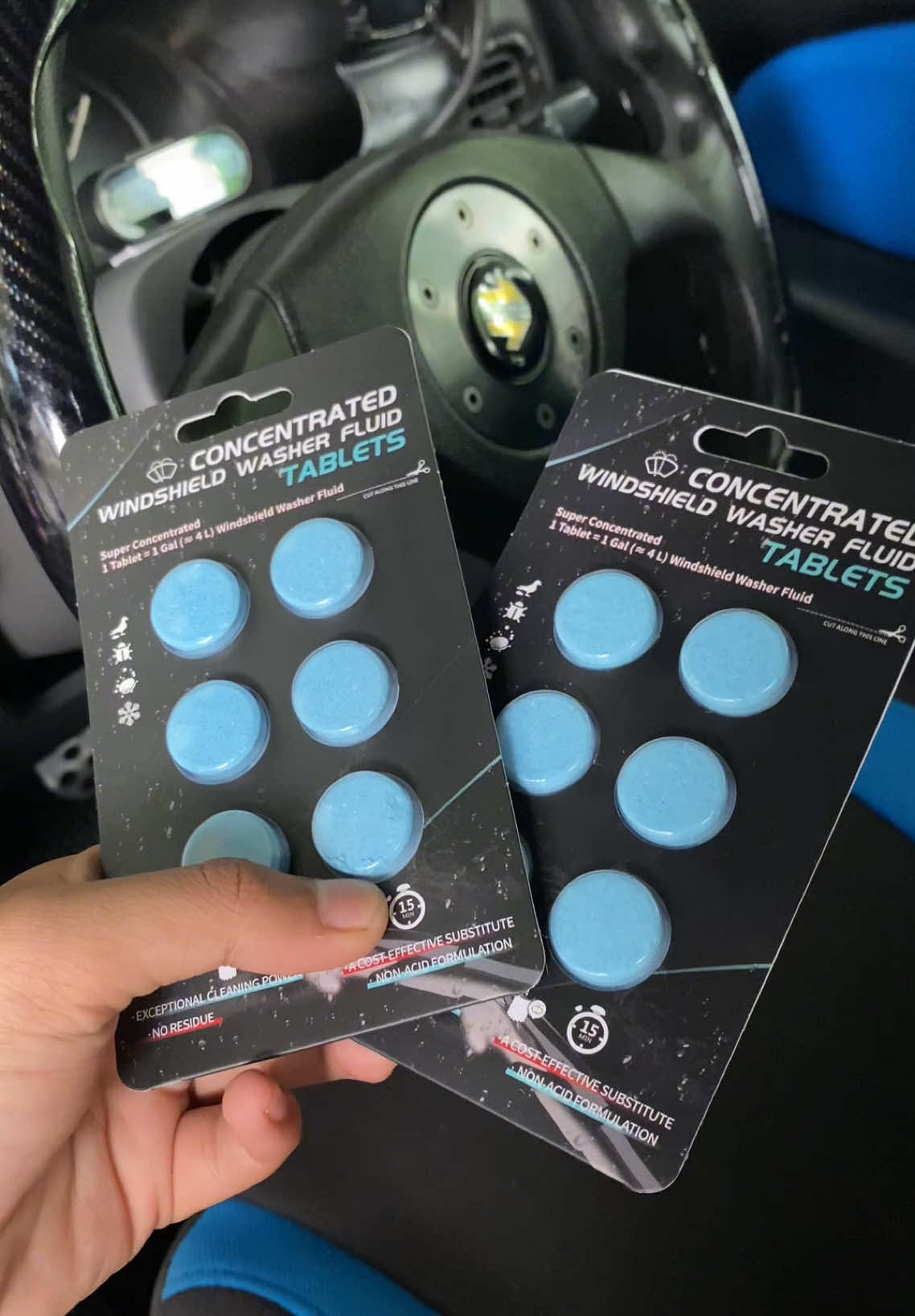 Pencuci cermin paling unik pernah aq jumpa dah macam panadol haha..tak payah pakai air paip dah geng tukar ygni lagi bersih dan berkilat😋#tabletwipercleaner #windshieldwasher #pencucicerminkereta #superclean #pencuciwiper #racun #silentkillers 