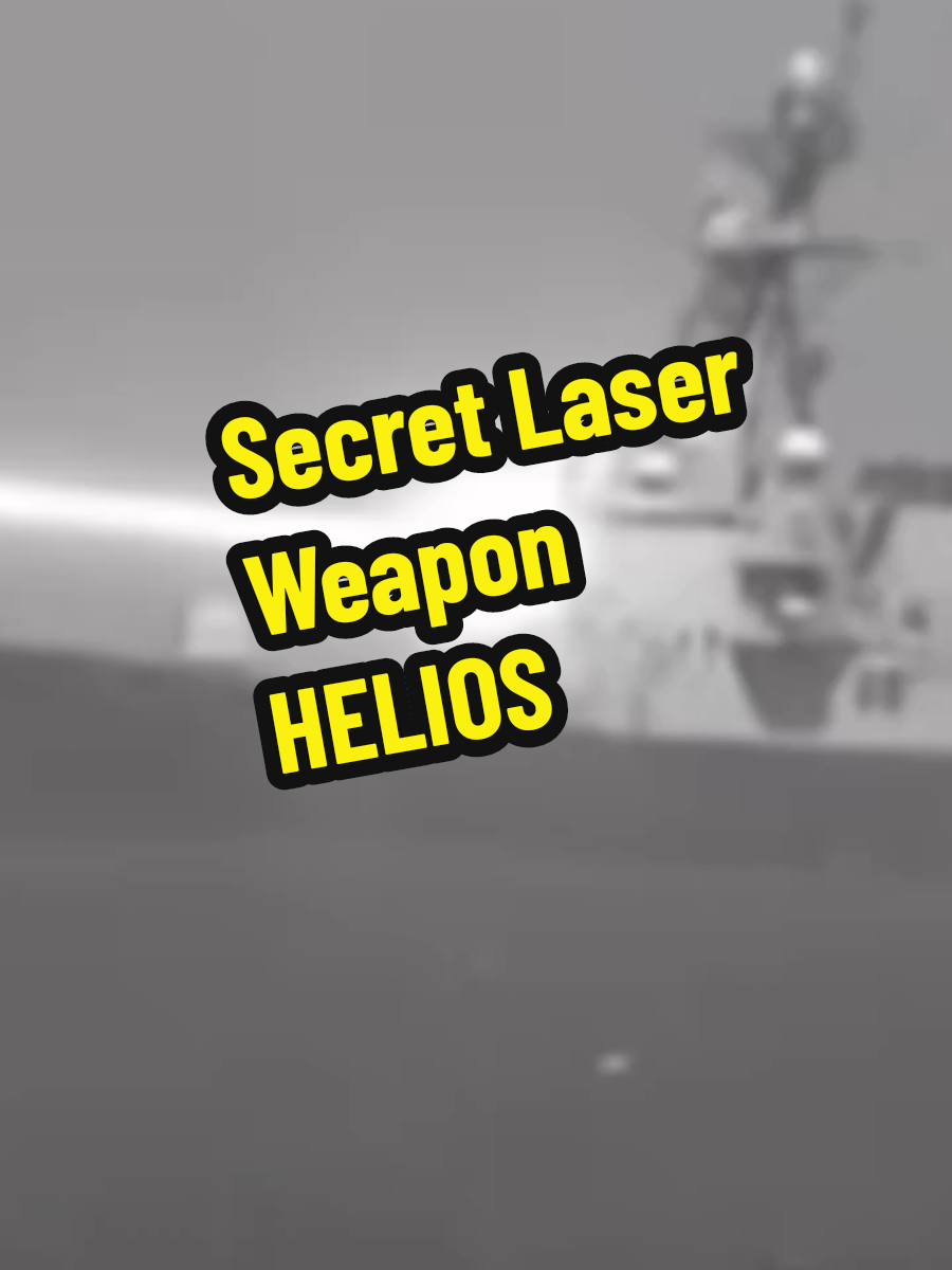 The US Navy released a clip of the USS Preble firing a secret laser weapon named 