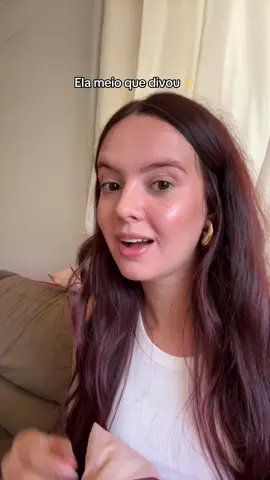 Digam que ela arrasou pra ela ficar feliz kkkkkkkk