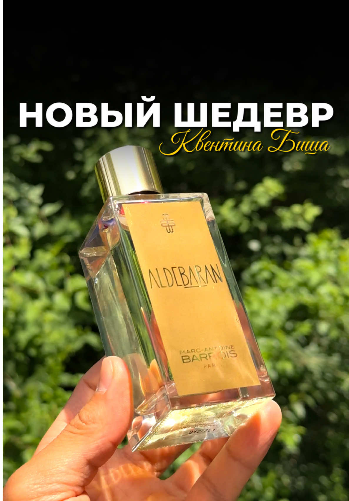 это аромат-космос, где свежесть сталкивается с металлом, а тепло — с холодом. Он открывается искрящейся молекулярной чистотой, словно первый вдох на другой планете. Звучит технологично, дерзко и в то же время чувственно: металл, мускус, специи и синтетическая свежесть создают образ футуристического минимализма. Aldébaran — для тех, кто не ищет банального.  Это не просто аромат — это стиль, движение и притяжение вне времени. Доступен на распив🧪:  5ml - 2 000 сом✨ 10ml - 4 000 сом✨ 20ml - 8 000 сом✨